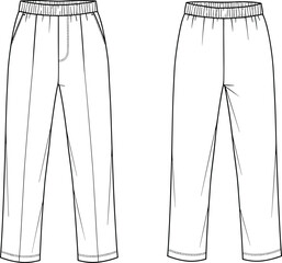 Vector illustration of women's fashion clothes for your design