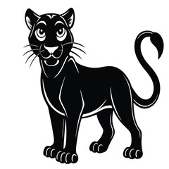 vector illustration of a cat