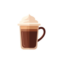 cup of coffee with chocolate