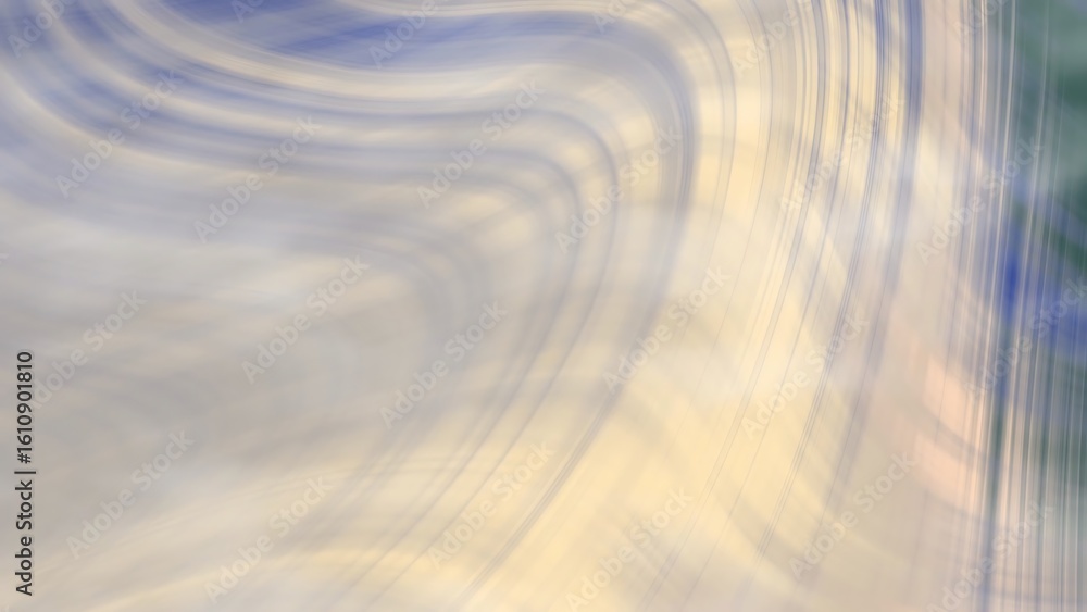 Poster prismatic navy soft peach abstract background with flowing lines creating a blurred, dreamlike effec