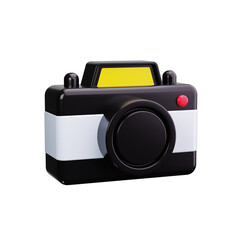 Camera 3d render icons