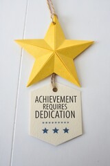 Recognition for Dedication in Personal Growth, Inspirational Event, Minimalist Design