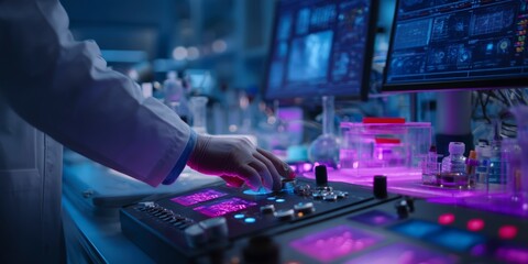 Research Lab Using AI and Smart Tools