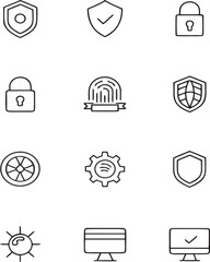 Artistic silhouette of a person in a dynamic pose rendered with clean vector lines and vibrant color options silhouette