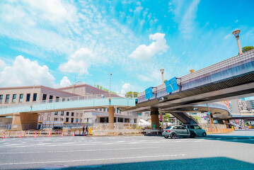 The view of around Ueno Station, Tokyo