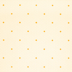 노란색 육각형 패턴