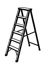 Sturdy Folding Step Ladder - Essential Tool for Home and Professional Use