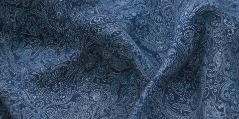  East Meets West Explore the Detailed Combination of Japanese Denim and Paisley.