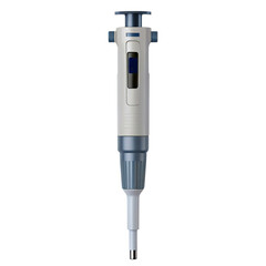 Medical pipette tool with adjustable volume control.