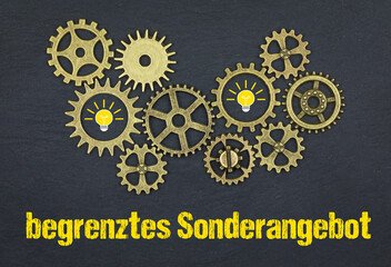 begrenztes Sonderangebot	
