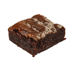 Decadent Chocolate Brownie with Glistening Glaze