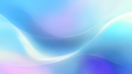 青と紫のグラデーションが美しい抽象的な光の波紋