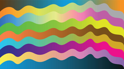colorful abstract wallpaper with wave 