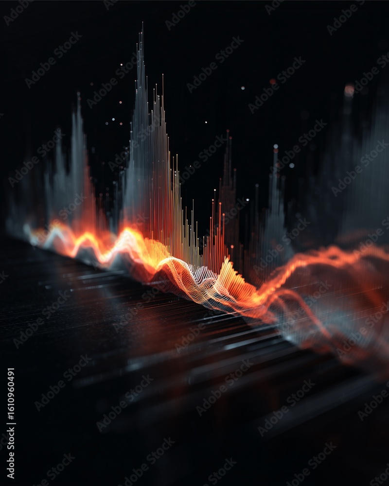 Aufkleber energy pulse visualization: dynamic lines of energy surge and undulate, creating a visually captivat