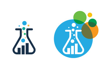 Health Medical Lab Logo template vector illustration design v1.5