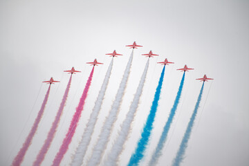 The Royal International Air Tattoo at RAF Fairford in Gloucestershire.
