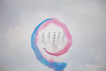 The Royal International Air Tattoo at RAF Fairford in Gloucestershire.