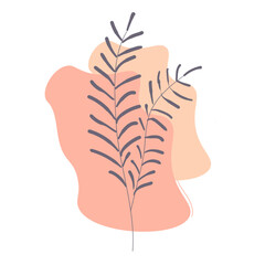 Floral Boho Abstract