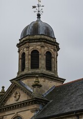 Fototapeta premium Historic Building Dome with Weather Vane