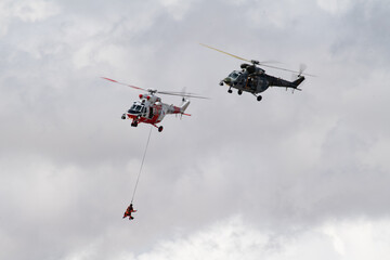 The Royal International Air Tattoo at RAF Fairford in Gloucestershire.