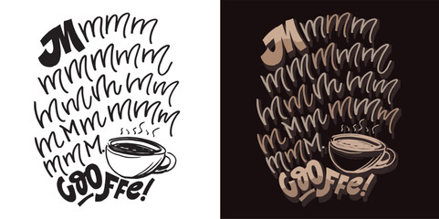 Funny hand drawn doodle lettering quote. Lettering for t-shirt design, mug print, bag print, clothes fashion. 100% hand drawn vector image. © jane55