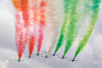 The Royal International Air Tattoo at RAF Fairford in Gloucestershire.
