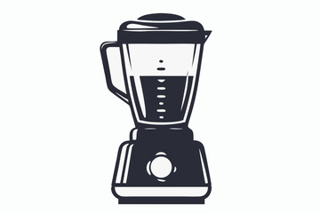 black and white blender vector 