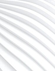 Obraz premium Abstract white curved lines
