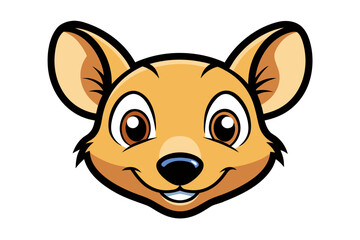quoll head shapes vector