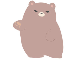 どうぞ くま 主線なし