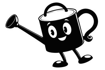 watering can silhouette