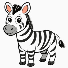 zebra vector illustration