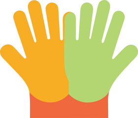 High-quality dish gloves for kitchen cleaning, durable rubber gloves for washing dishes, waterproof and reusable gloves, protective headwear for household chores and dishwashing tasks.