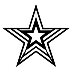 Stars and stripes  icon perfect for patriotic projects and digital design use.