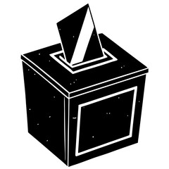 Voting ballot   icon perfect for patriotic projects and digital design use.