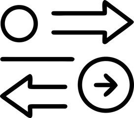 A comprehensive set of vector arrow icons, perfect for web design, business logos, and computer tools