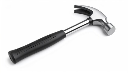 Classic Steel Hammer with Rubber Grip for Construction and Repair Use