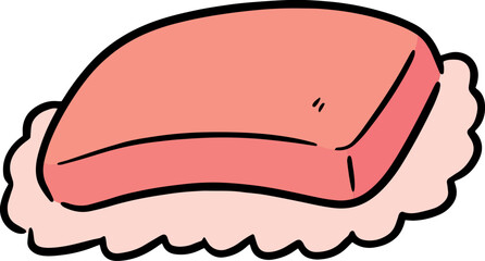 Illustration of bar soap
