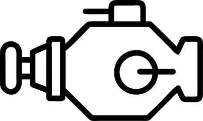 Vector illustration of a gas pump and nozzle with water drops, isolated on a white background