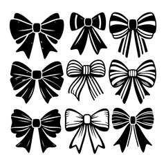 set of bow ties