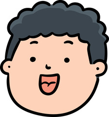 Illustration of man face
