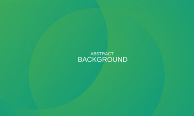 abstract green background with circles