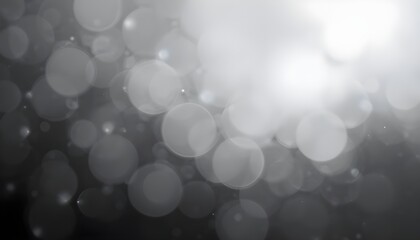 Grey to Black Gradient Blurred Background with Soft Glow Texture for Elegant Design Use