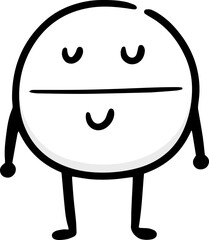 Illustration of medicine tablet
