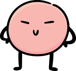 Illustration of medicine tablet
