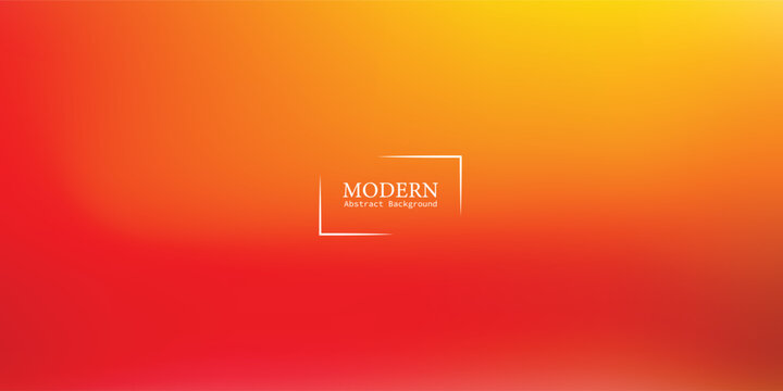 Abstract blank gradient background red, orange and yellow color. Smooth elegant transition texture design template for banner, cover, web, digital, decorative, backdrop, advertising, eps10