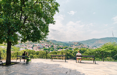 Beautiful place in old Tbilisi