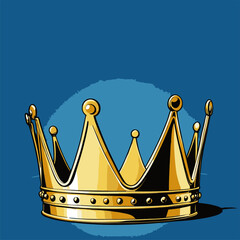 royal crown vector illustration