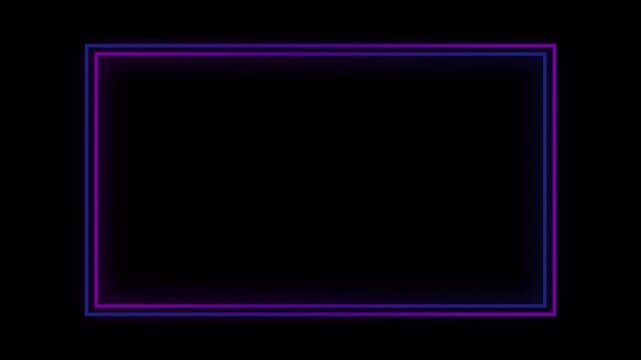 A webcam overlays feature a sleek black backdrop with a double neon border, perfect for adding a vibrant modern touch to live streams.