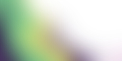 A modern abstract background featuring a smooth gradient blend of green and white